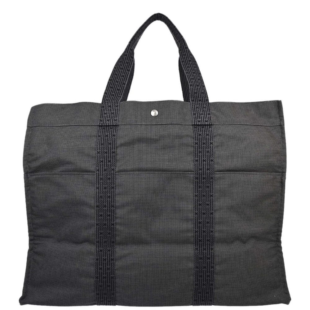 Hermes Gray Canvas Herline